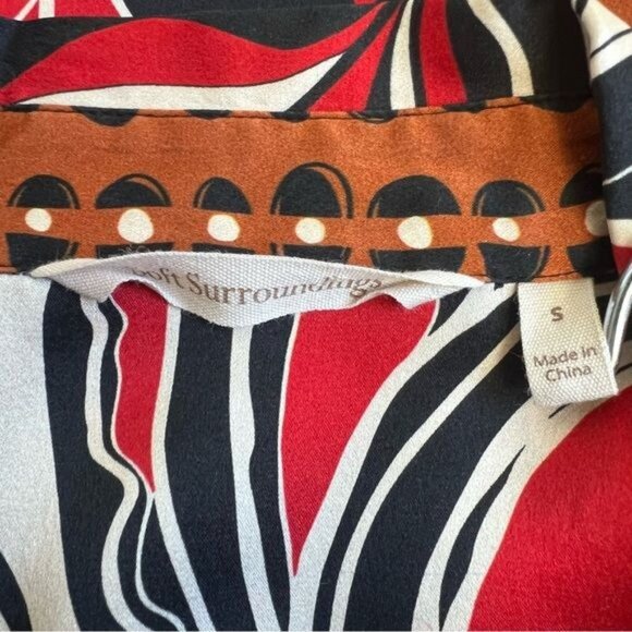 Soft Surroundings Tigris Silk Shirt - S - Picture 4 of 5